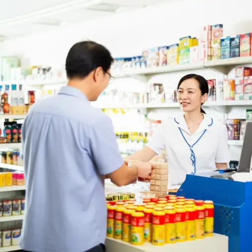 他是当地商店的常客。