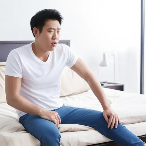 这张床太低了，我很难站起来。