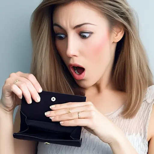 当我发现戒指在包里时，丢失戒指的这出戏就结束了。