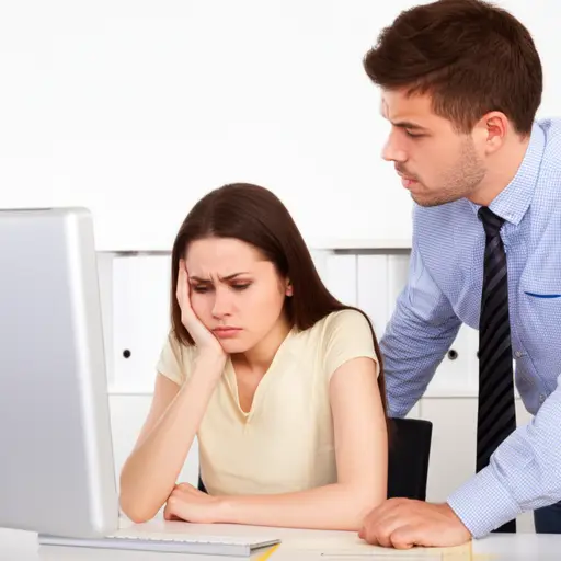 他的负面评论让她打消了申请这份工作的念头。