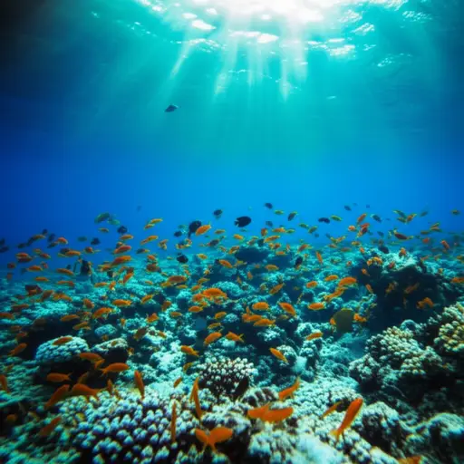 海洋生物多样而美丽。