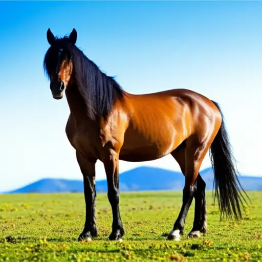 我发现马是美妙的动物。