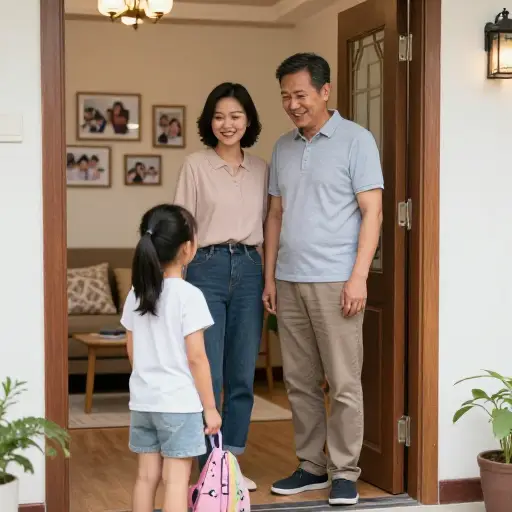 他们收留了她，并且在未来，他们收养了她。