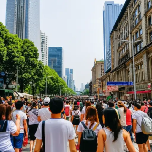 我尽量在周末避开去市中心。