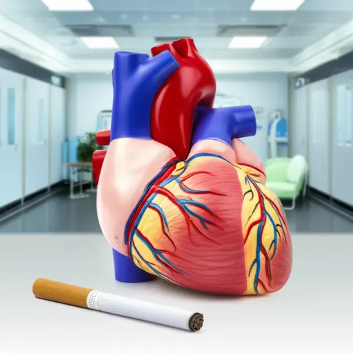 吸烟和心脏病之间的联系是众所周知的。