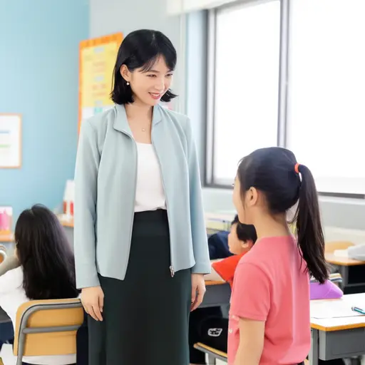 杰玛的老师说她是班上最聪明的孩子之一。