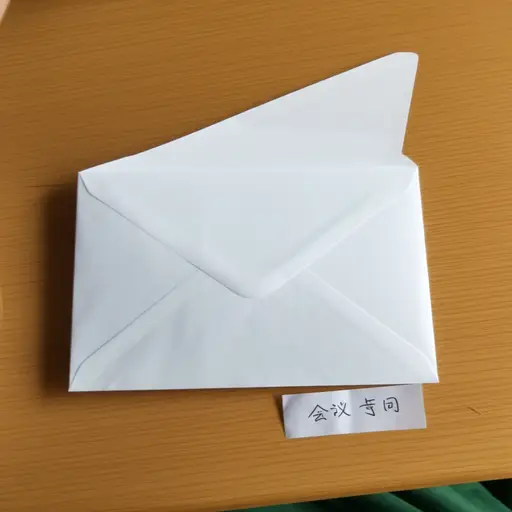 信件通知了我们会议的时间。