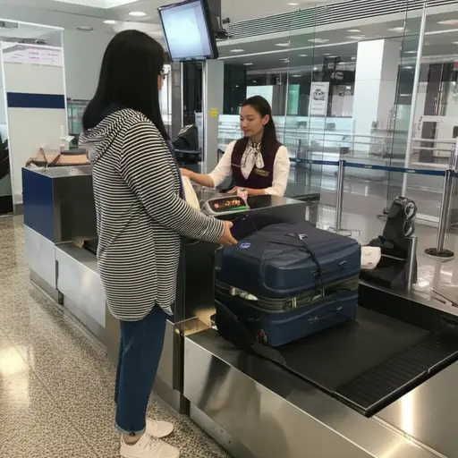 我们不得不为超重的行李支付额外费用。