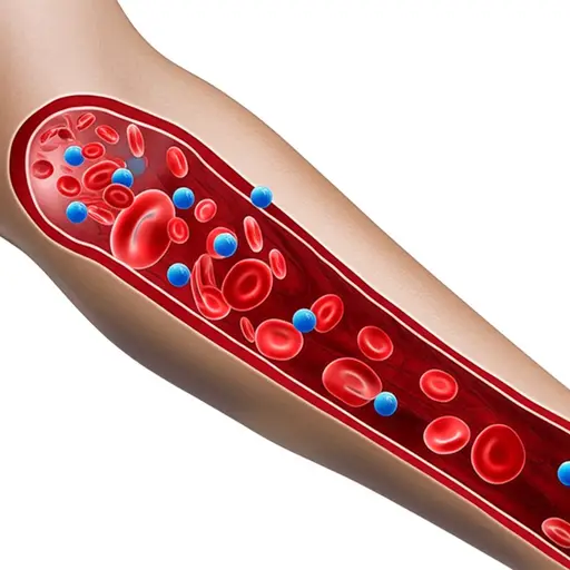 药物迅速被血液吸收。