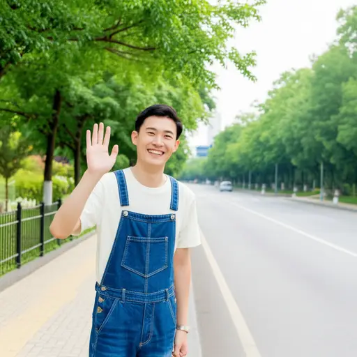 在这儿等着，我很快就回来。