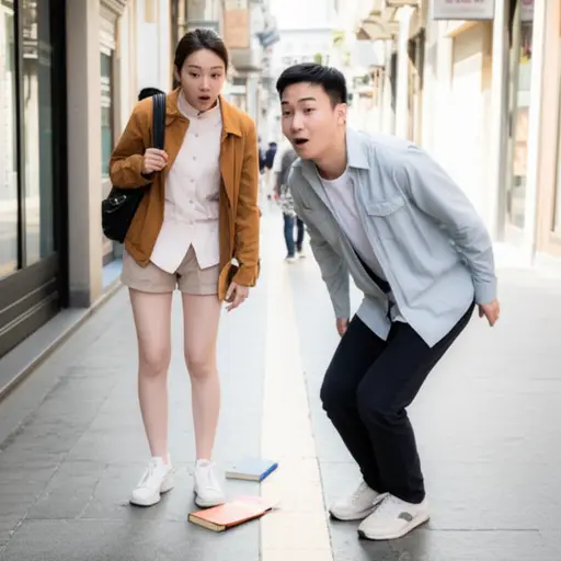 她与他的相遇纯属意外。