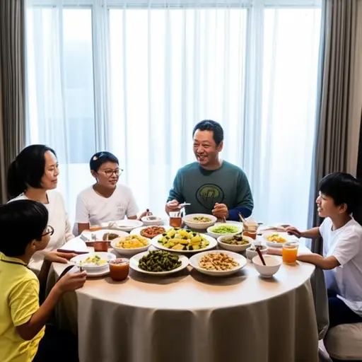 我们通常在中午12点吃午饭。