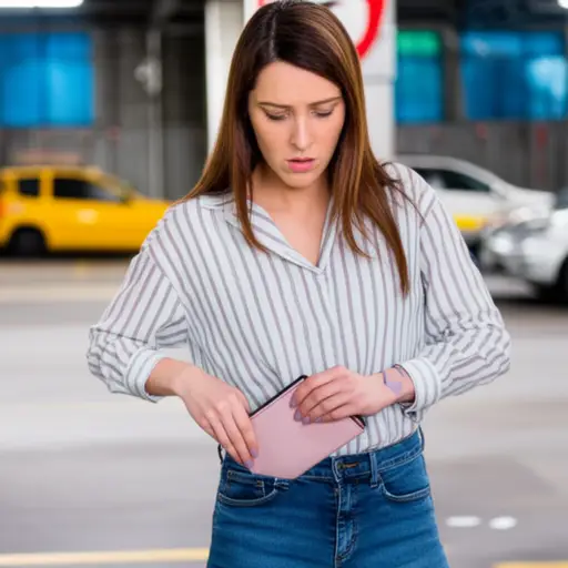 我朋友把她的驾照弄丢了。