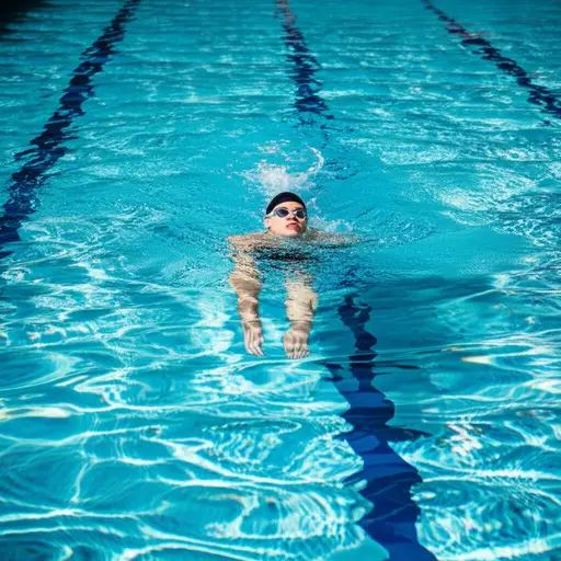 游泳是一项很好的运动。