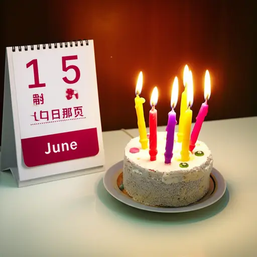 我的生日是6月15日，没错。