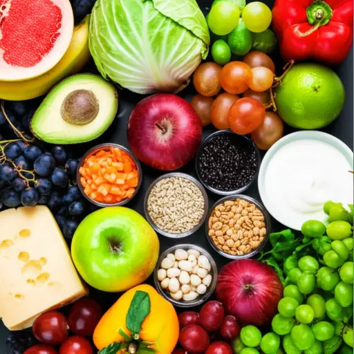 均衡的饮食对健康很重要。