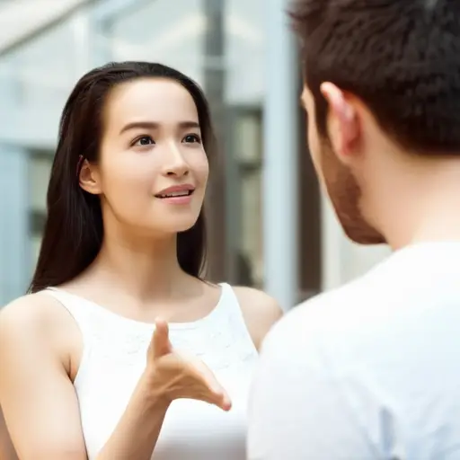 她一直不停地问我问题。