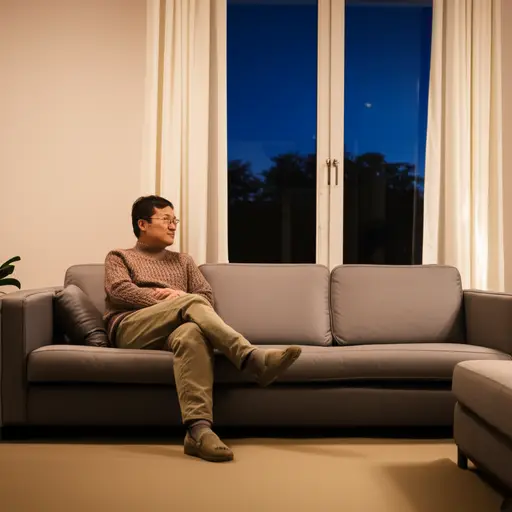 我想在家度过一个安静的夜晚。