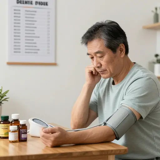 他对自己的健康很执着。