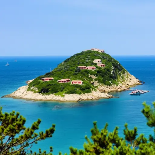 那是一个只有1000人口的小岛。