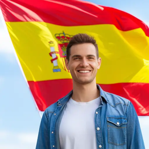 我来自西班牙。