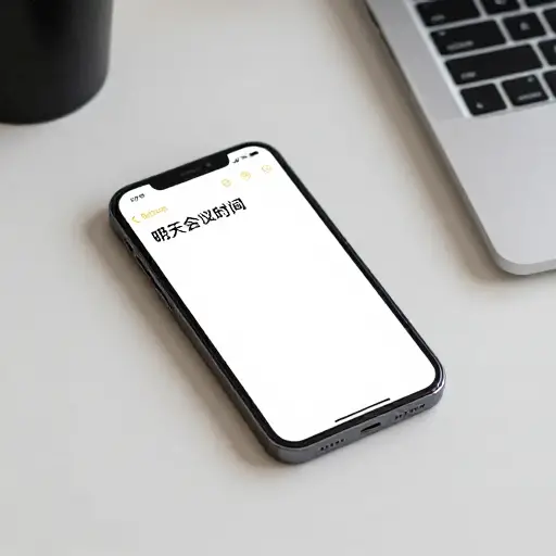 我收到了一条关于明天会议时间的工作消息。