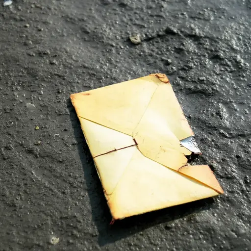 他的信从未到达目的地。