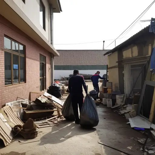 那些人来了，要清除后院的垃圾。