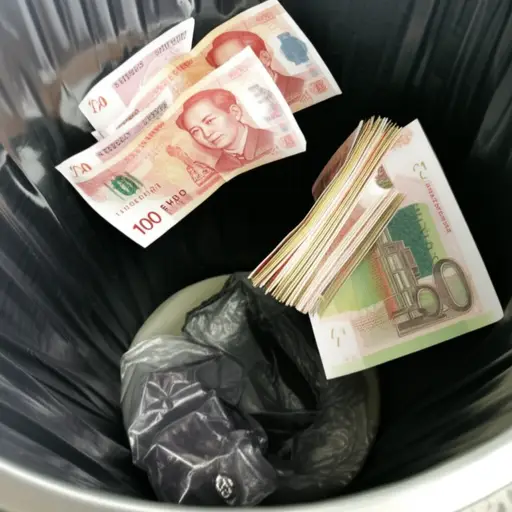 钱被这样浪费，真是可耻。