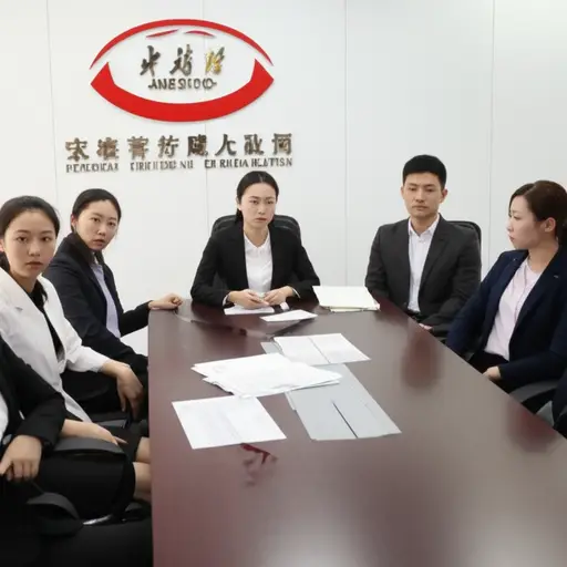 员工对公司的新政策感到不满。