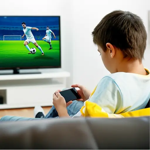 他对足球不感兴趣。