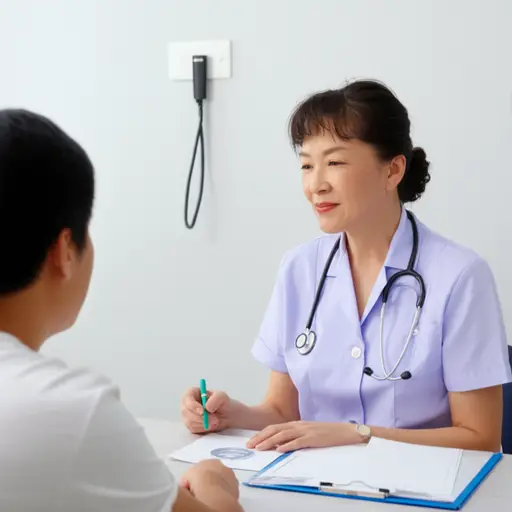 当医生不在时，一位资深护士不得不临时担任医生。