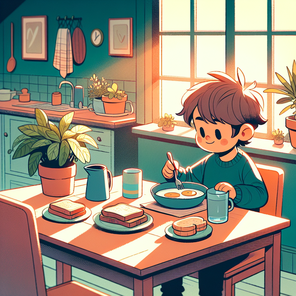 早餐时间到了。