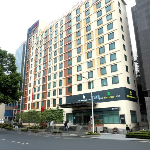 我们在市中心设法找到了价格合理的住宿。