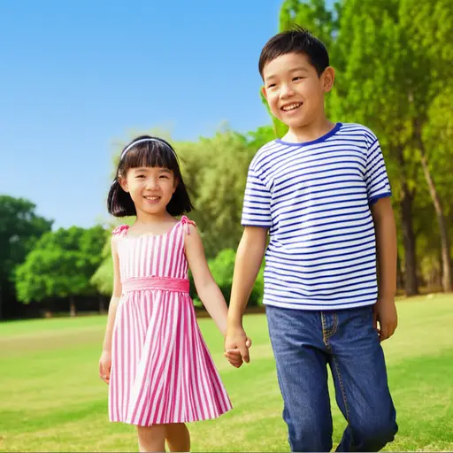 我们从小就一直是朋友。