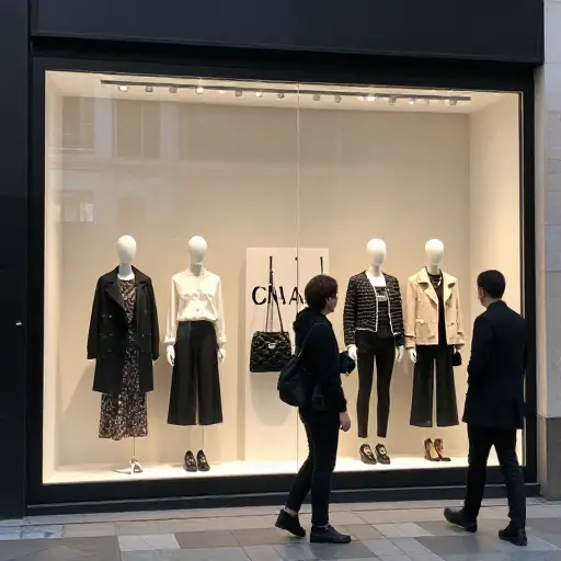 人们常常喜欢阿玛尼、香奈儿等品牌的名牌服装。