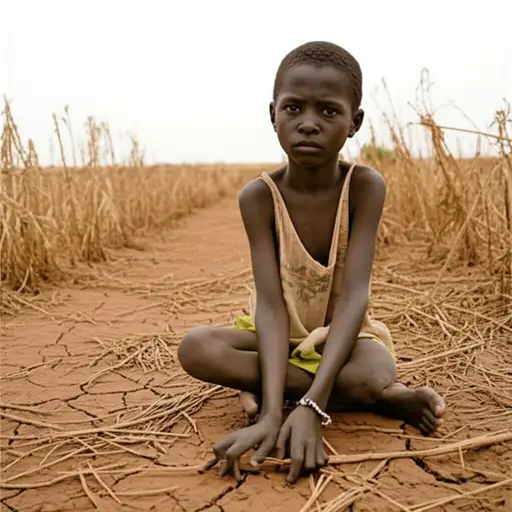 每年有许多人死于饥饿。