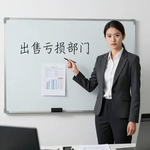 这个生存方案涉及出售这家陷入困境公司的亏损部分。