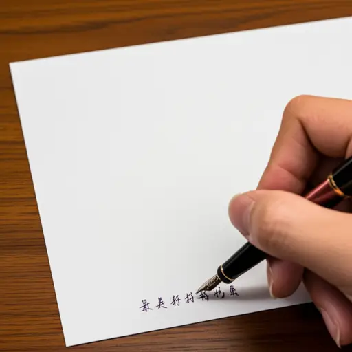 我在信的末尾写了'最美好的祝愿'。