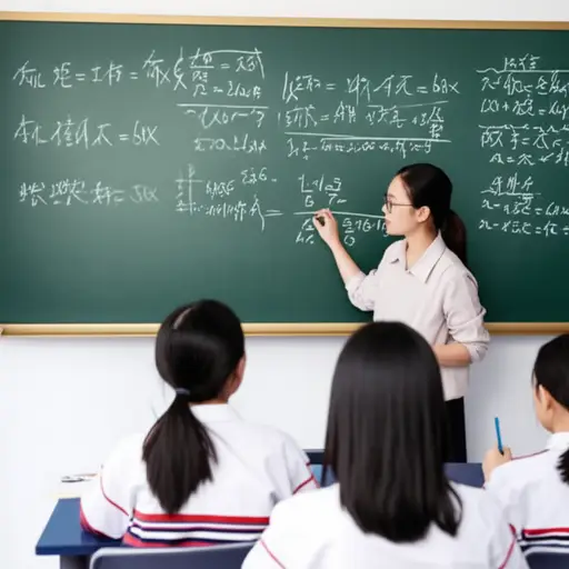 她一直在指导学生准备数学考试。