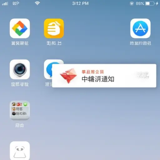通知应显示在主页面以便轻松访问。