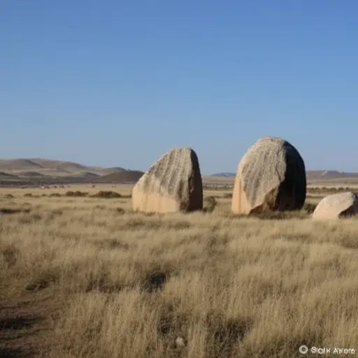 这些巨石是如何被运到这里的，仍然是一个谜。