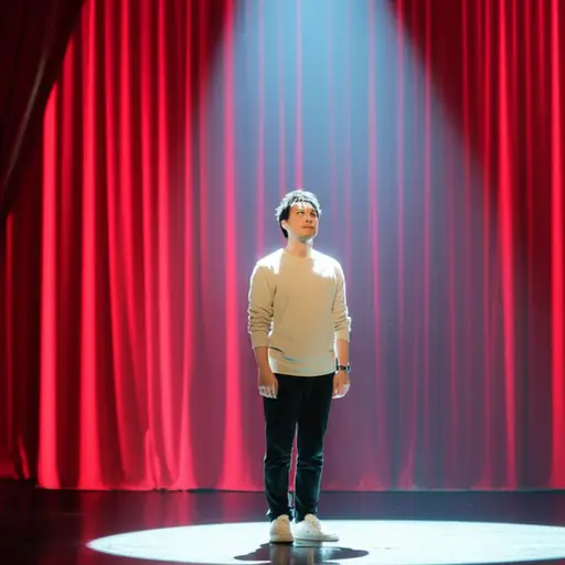 我很想成为一名演员。