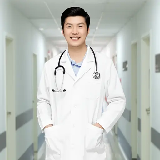 我想成为一名医生。