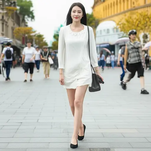 她更喜欢平底鞋，因为日常穿着更舒适。