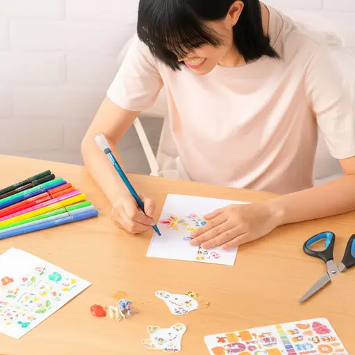 我为我的朋友制作了一张卡片。