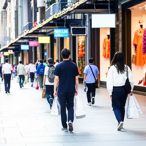 昨天我去市中心买了一些衣服。