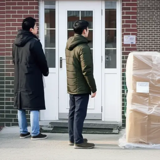 他们明天在等一个包裹。