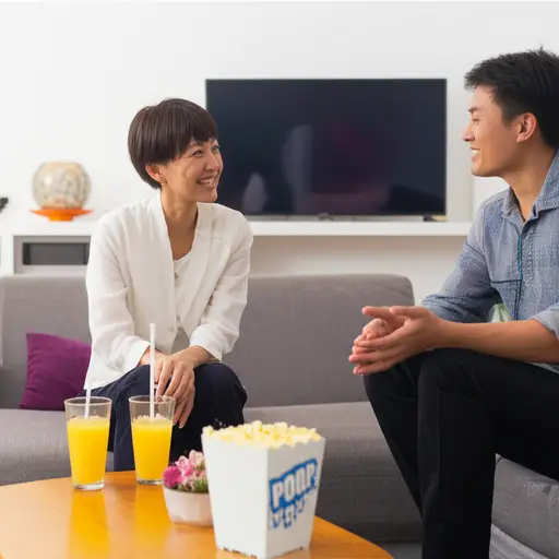 “你想看电影吗？”“好的。”