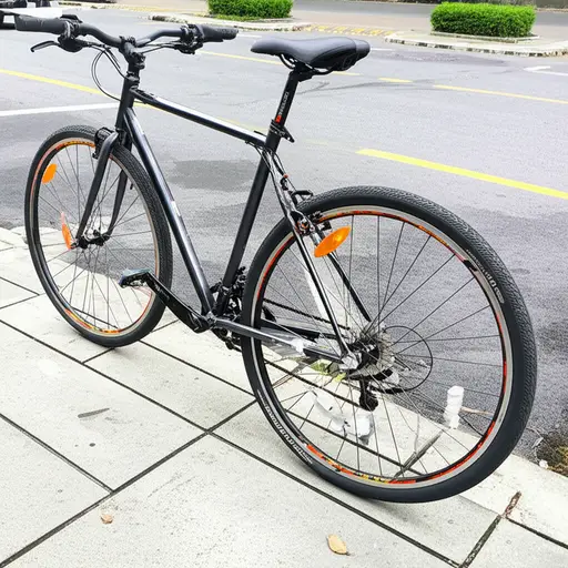 这辆自行车是新的。